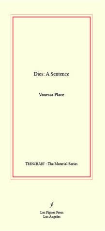 Dies: A Sentence book cover