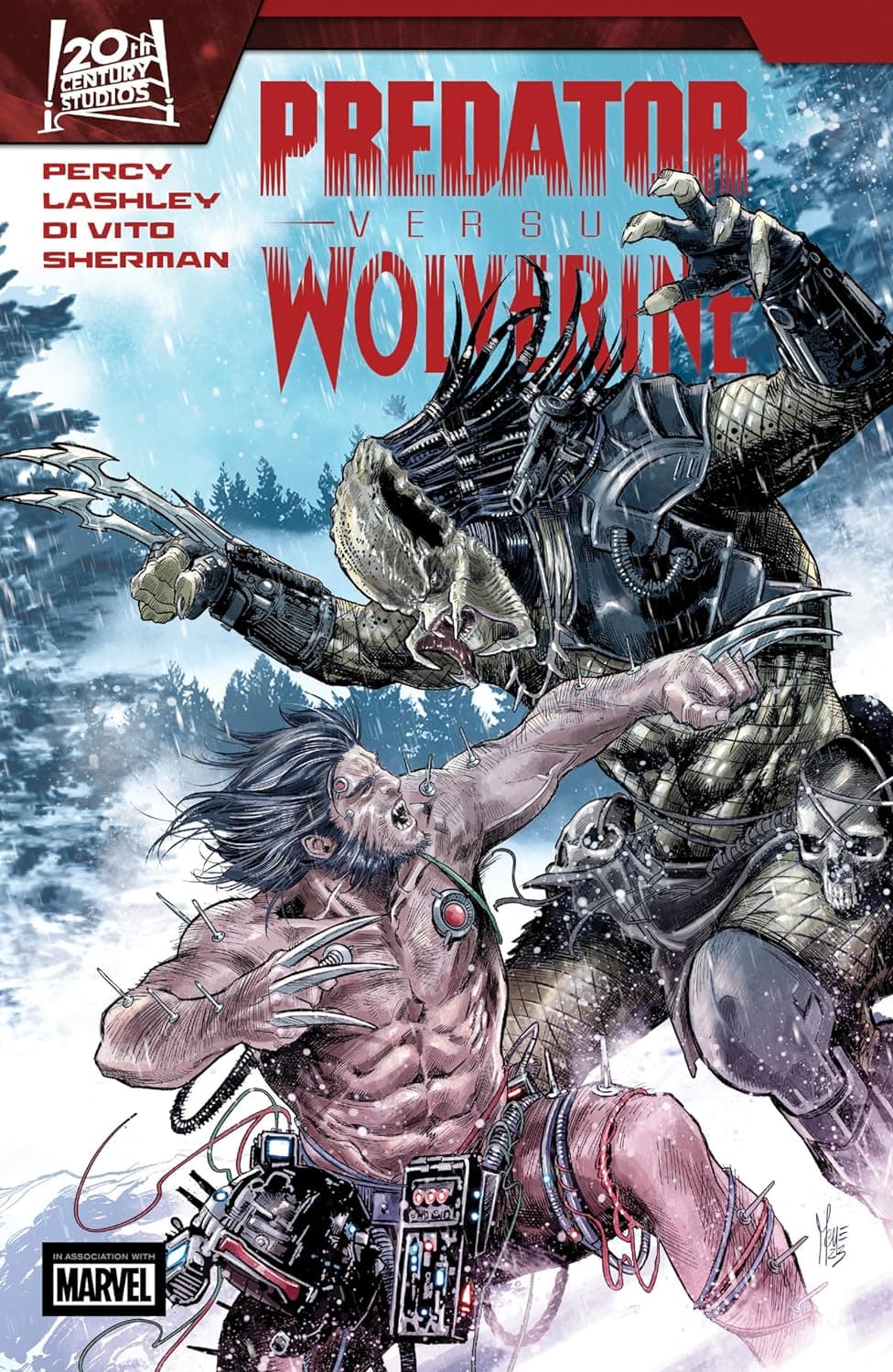 Predator versus Wolverine book cover