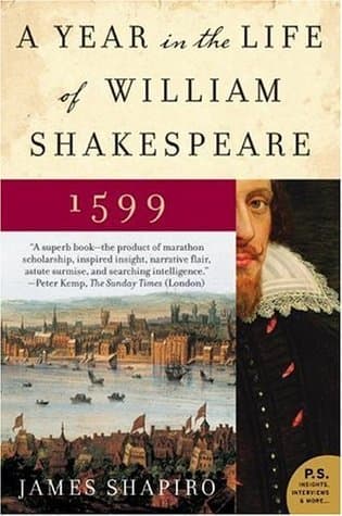 A Year in the Life of William Shakespeare: 1599 book cover