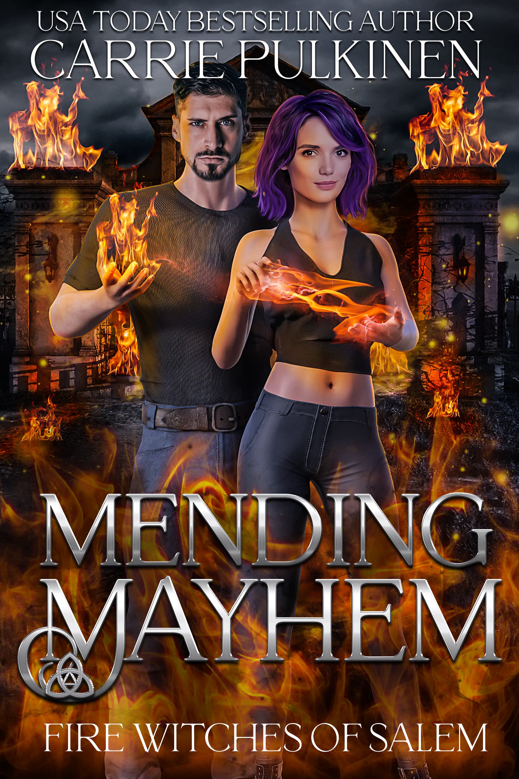 Mending Mayhem book cover