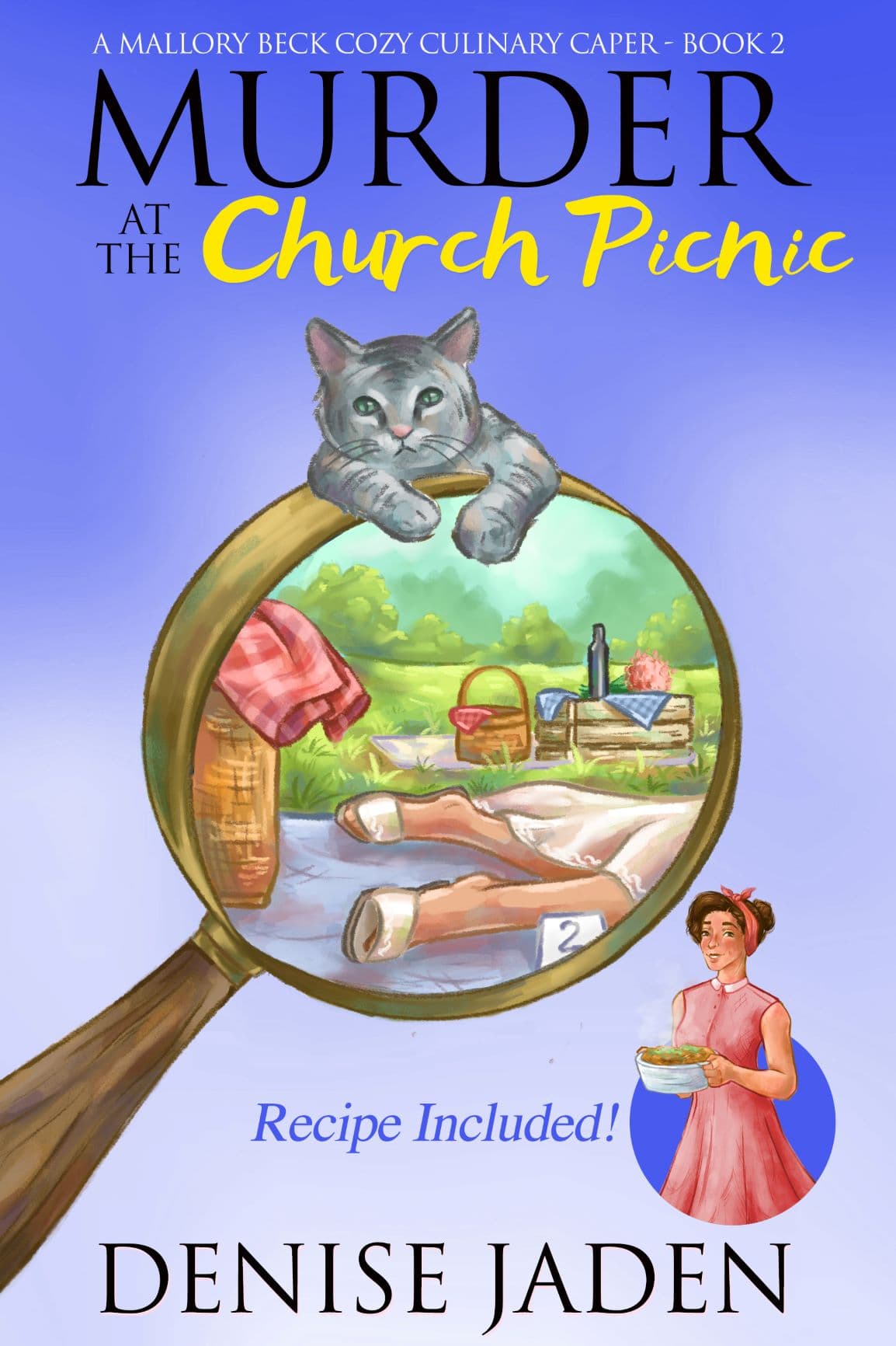 Murder at the Church Picnic: A Mallory Beck Cozy Culinary Caper book cover