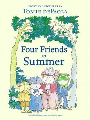 Four Friends in Summer book cover