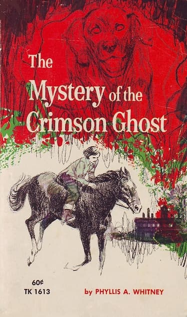 The Mystery of the Crimson Ghost book cover