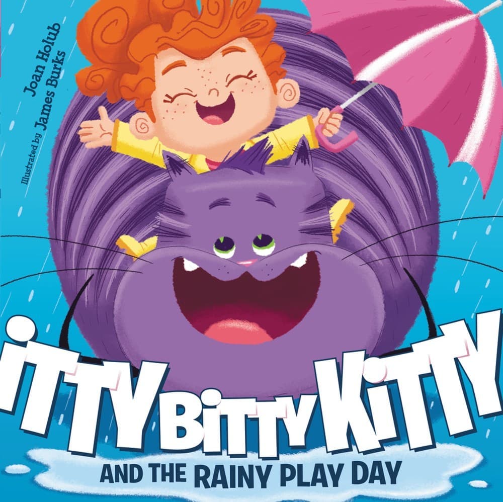 Itty Bitty Kitty and the Rainy Play Day book cover