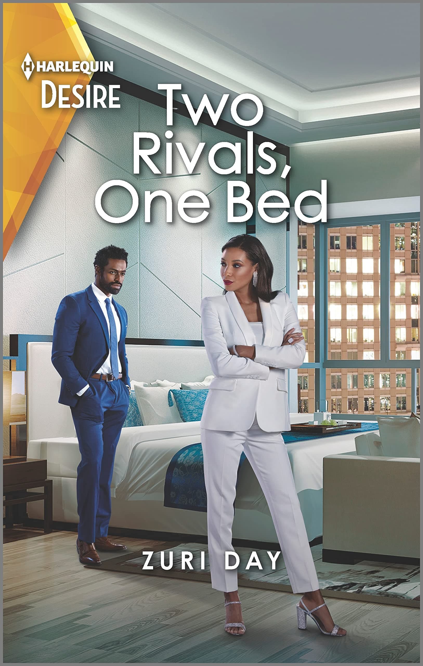 Two Rivals, One Bed book cover