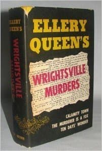 Wrightsville Murders and Ellery Queenom book cover