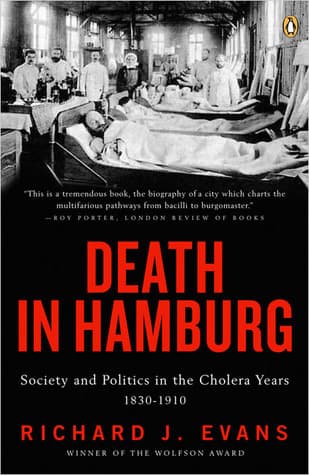 Death in Hamburg: Society and Politics in the Cholera Years book cover
