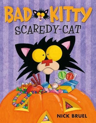 Bad Kitty Scaredy-Cat book cover