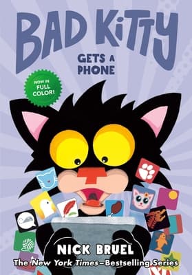 Bad Kitty Gets a Phone book cover