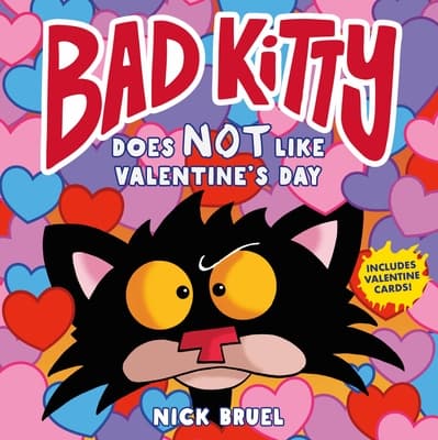 Bad Kitty Does Not Like Valentine's Day book cover