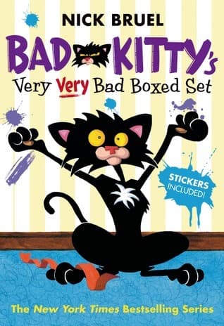 Bad Kitty's Very Very Bad Boxed Set (#2): Bad Kitty Meets the Baby, Bad Kitty for President, and Bad Kitty School Days book cover
