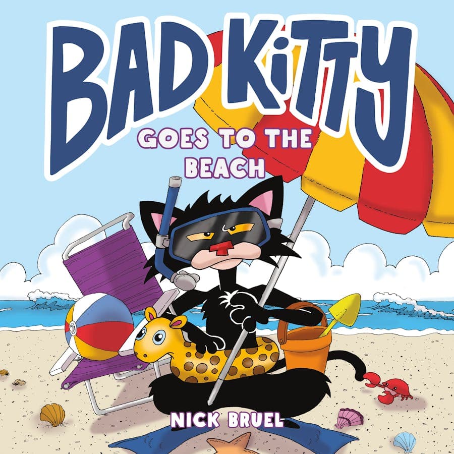 Bad Kitty Goes to the Beach book cover