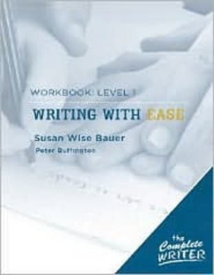 Writing with Ease: Workbook - Level 1 book cover