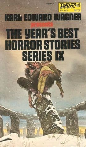 The Year's Best Horror IX book cover