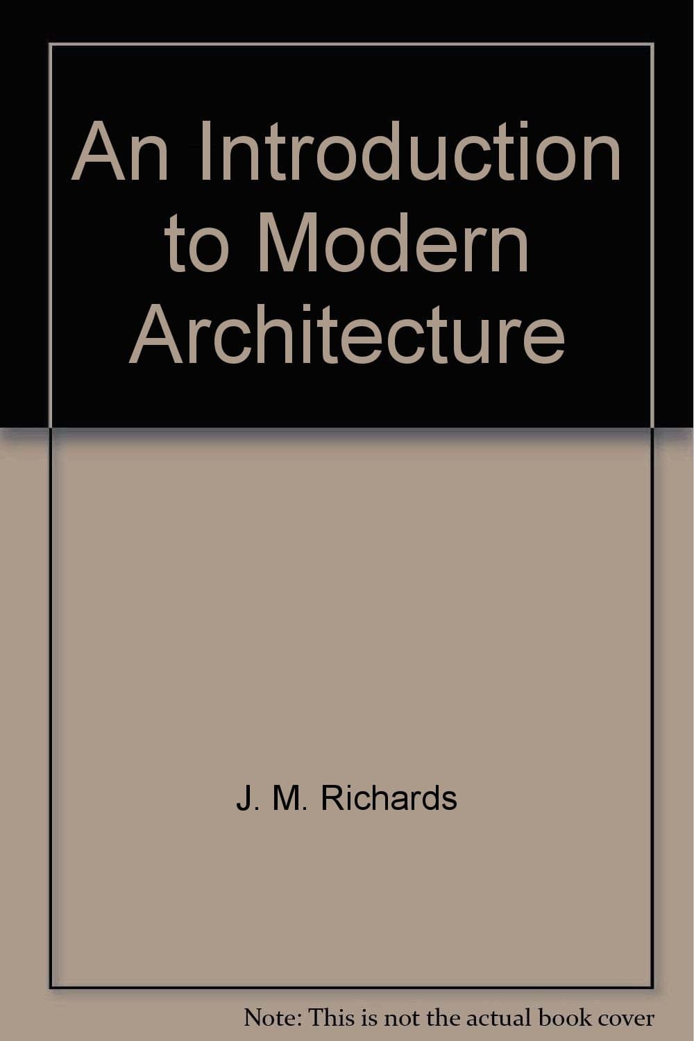 Introduction to Modern Architecture book cover