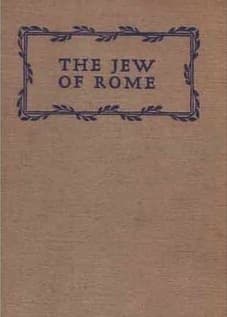 The Jew of Rome book cover