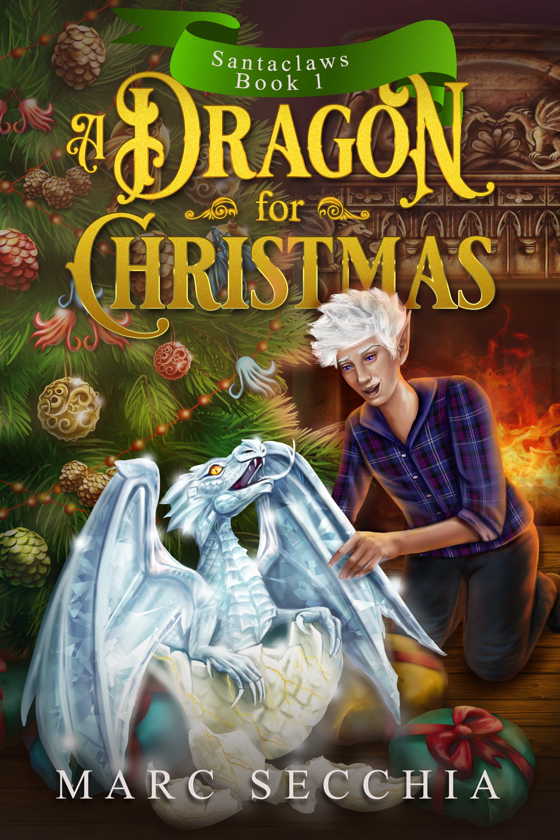 A Dragon for Christmas book cover