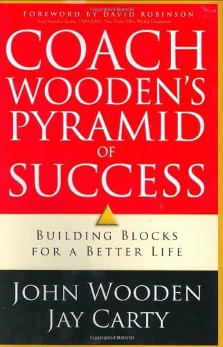 Coach Wooden's Pyramid of Success: Building Blocks for a Better Life book cover