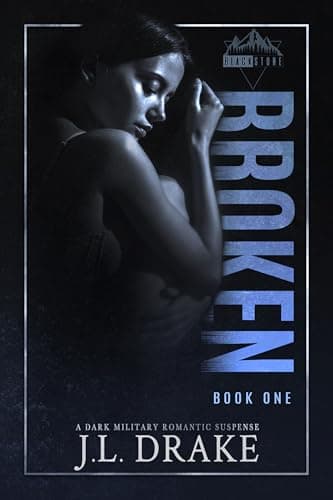 Broken book cover