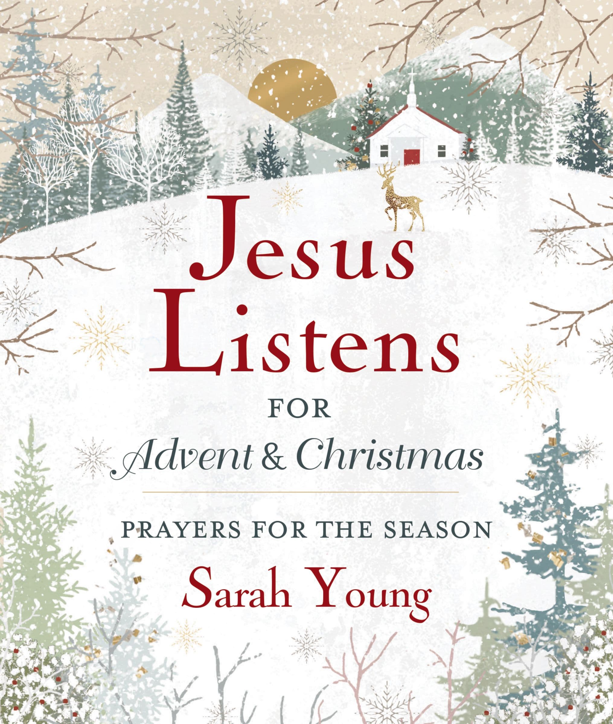 Jesus Listens--for Advent and Christmas, with Full Scriptures: Prayers for the Season book cover