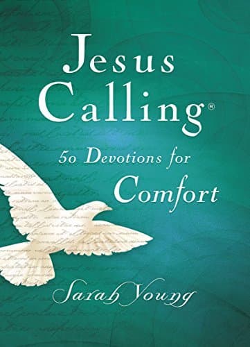 Jesus Calling, 50 Devotions for Comfort, with Scripture References: Inspirational Messages From Jesus book cover