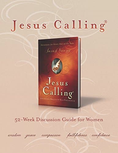 Jesus Calling Book Club Discussion Guide for Women book cover