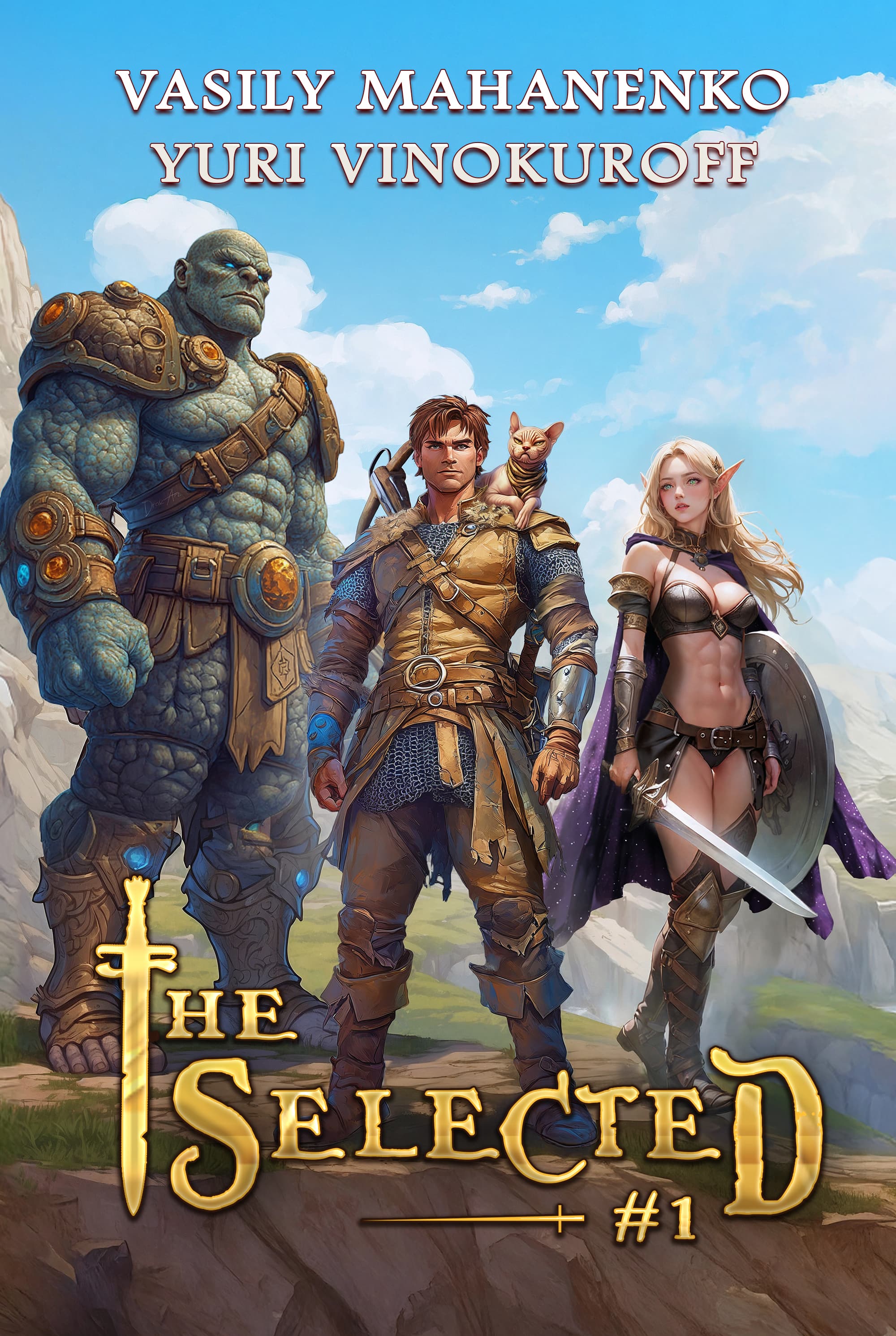 The Selected (Book 1): A LitRPG Action Adventure Series book cover