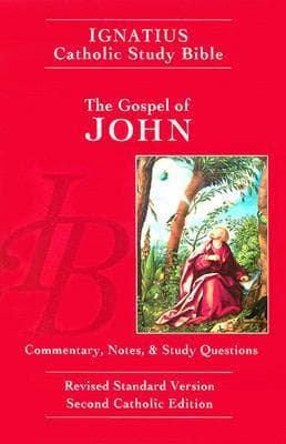 Ignatius Catholic Study Bible: The Gospel of John book cover