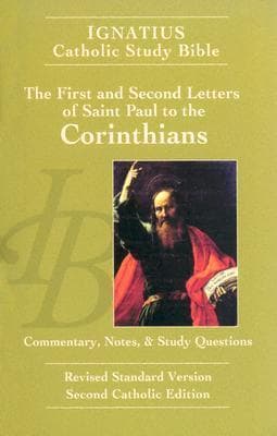 Ignatius Catholic Study Bible: The First and Second Letters of Saint Paul to the Corinthians book cover
