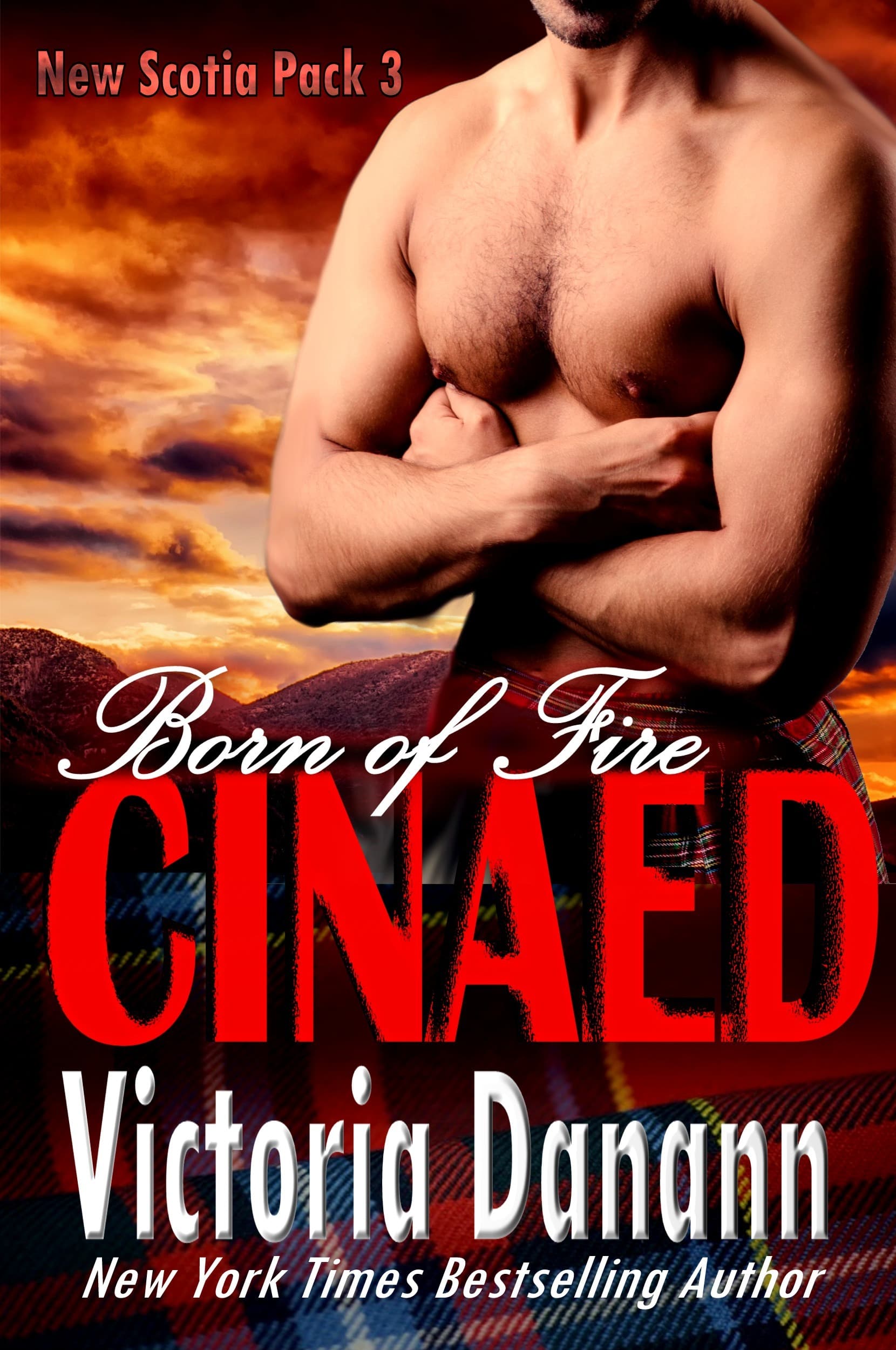 Fire Wolf, Cinaed book cover