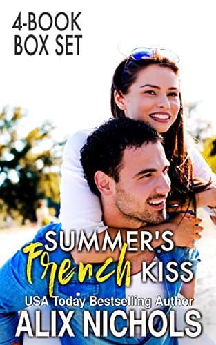 Summer's French Kiss - 4 hot and funny romance novels set in France book cover