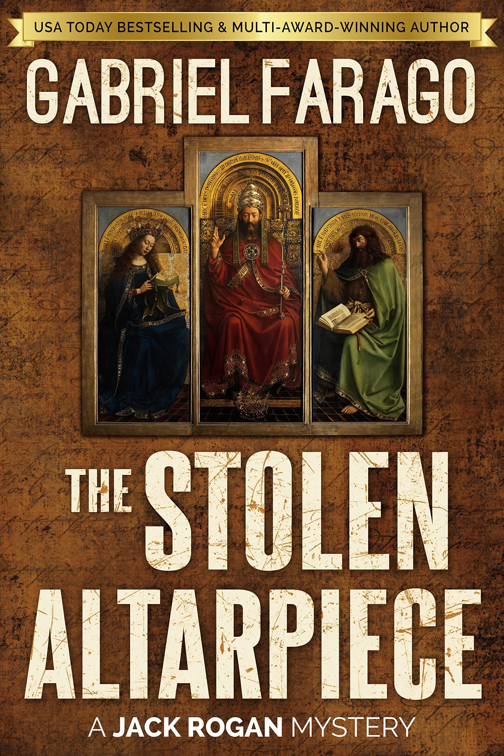The Stolen Altarpiece: A historical crime mystery. book cover