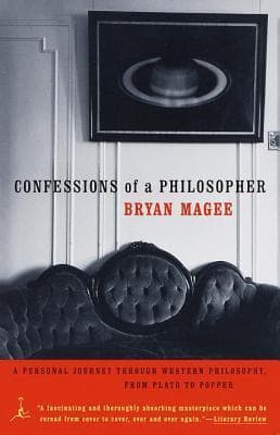 Confessions of a Philosopher: A Personal Journey Through Western Philosophy from Plato to Popper (Modern Library book cover