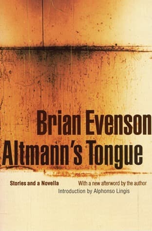 Altmann's Tongue: Stories and a Novella book cover