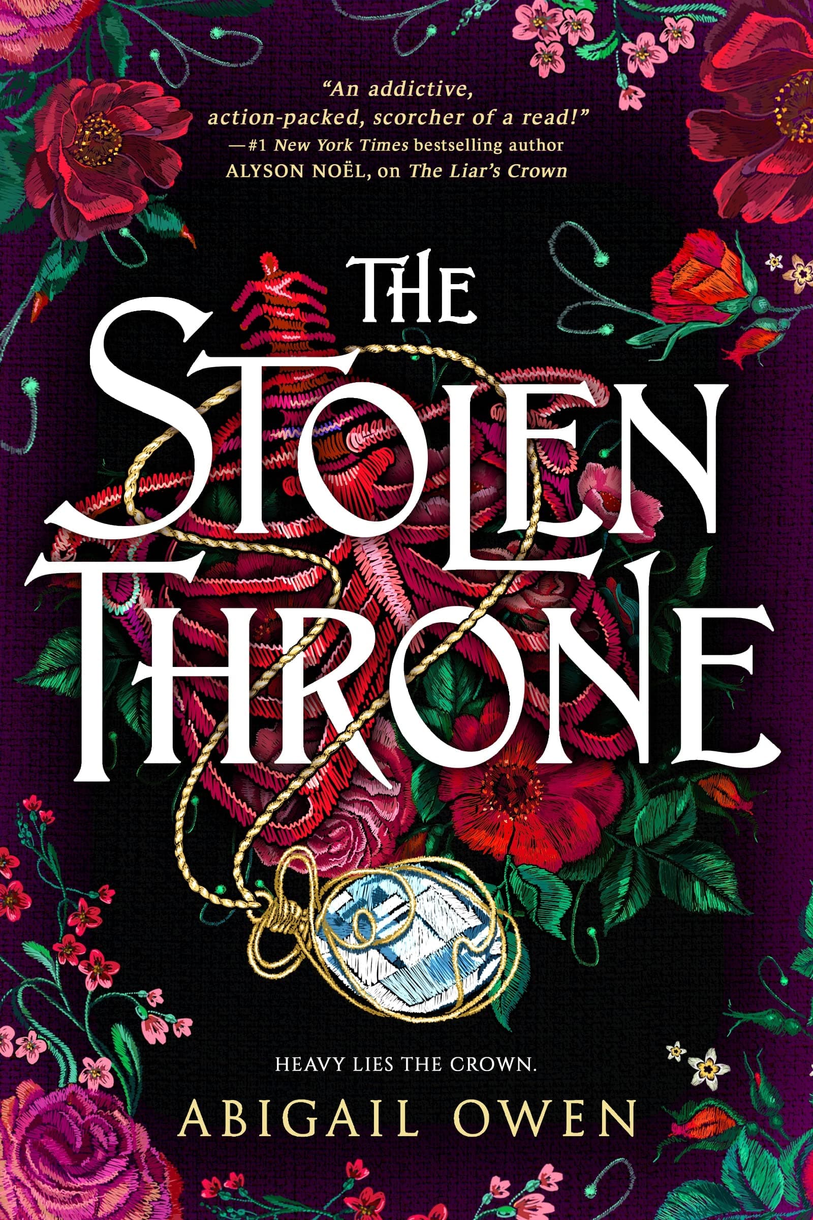 The Stolen Throne book cover